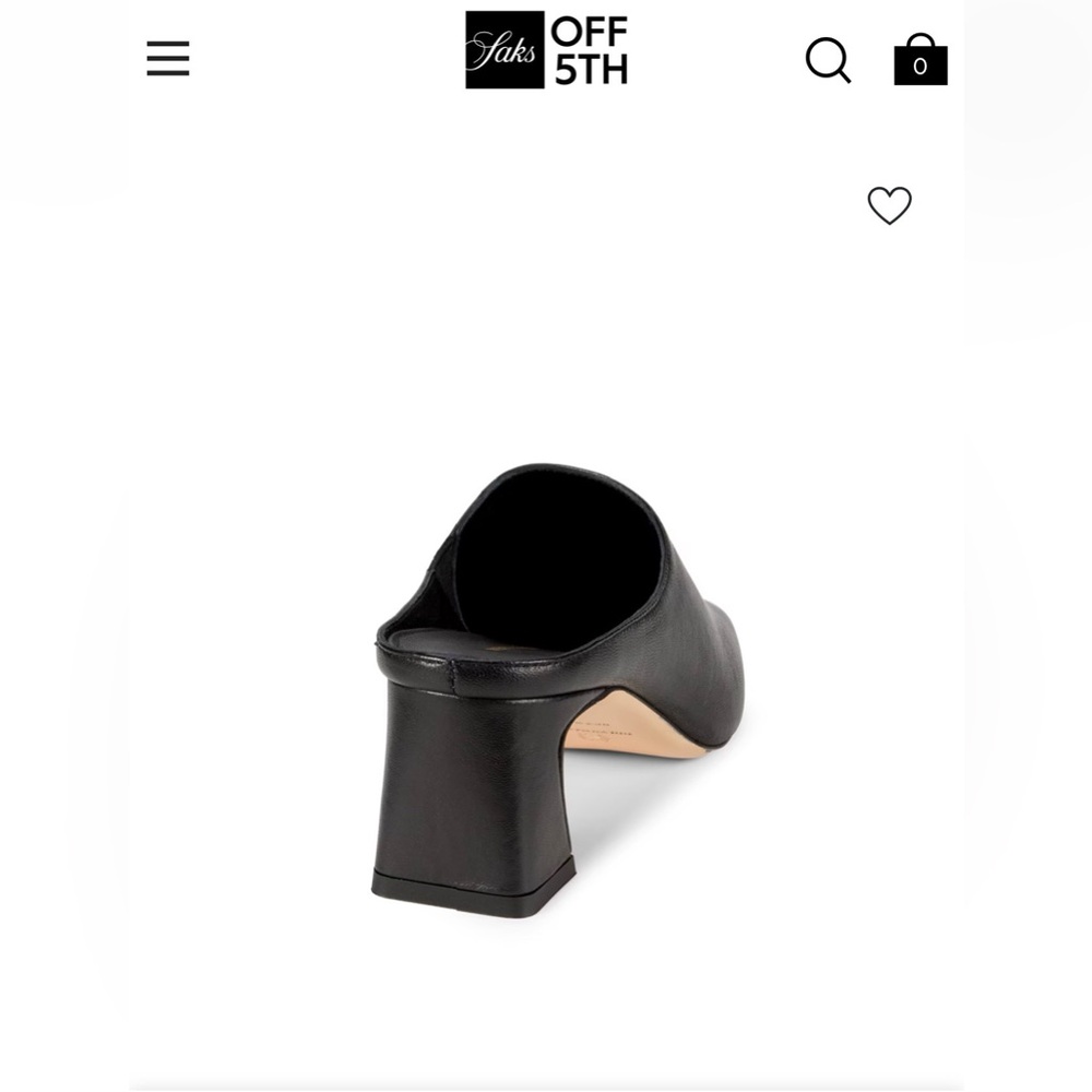 BRUNO MAGLI
Fran 50MM Leather Block Heel Mules (new) - Picture 8 of 8